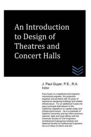 Cover of An Introduction to Design of Theatres and Concert Halls