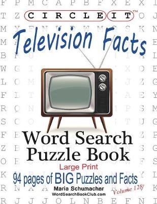Book cover for Circle It, Television Facts, Word Search, Puzzle Book