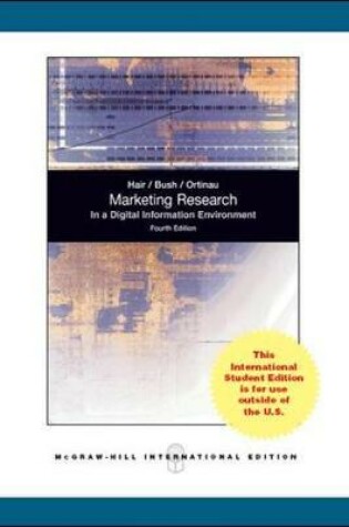 Cover of Marketing Research (Int'l Ed)