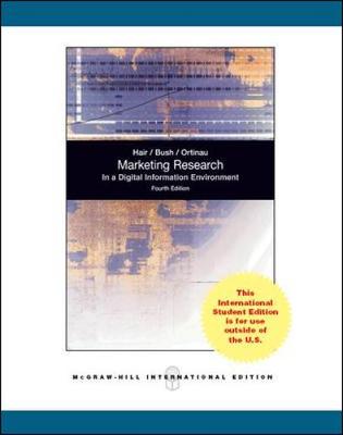 Book cover for Marketing Research (Int'l Ed)
