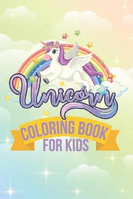 Book cover for Unicorn Coloring book