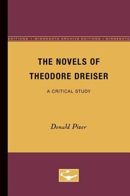 Book cover for The Novels of Theodore Dreiser