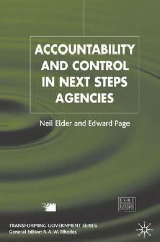 Cover of Accountability and Control in Next Steps Agencies