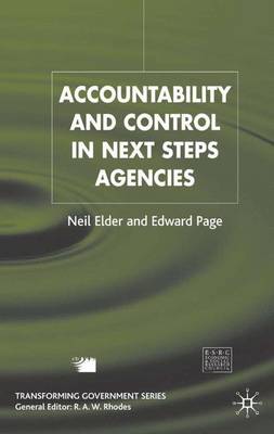 Cover of Accountability and Control in Next Steps Agencies