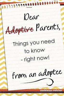 Book cover for Dear Adoptive Parents