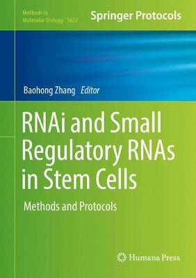 Cover of RNAi and Small Regulatory RNAs in Stem Cells