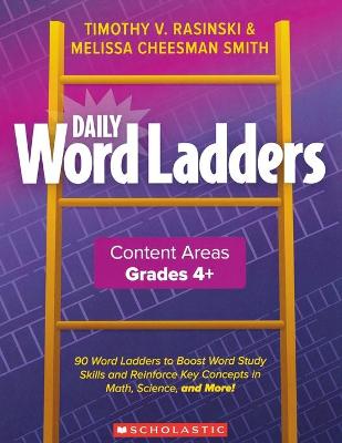 Book cover for Daily Word Ladders Content Areas, Grades 4-6
