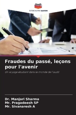 Cover of Fraudes du passé, leçons pour l'avenir
