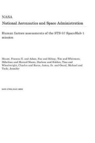 Cover of Human Factors Assessments of the Sts-57 Spacehab-1 Mission