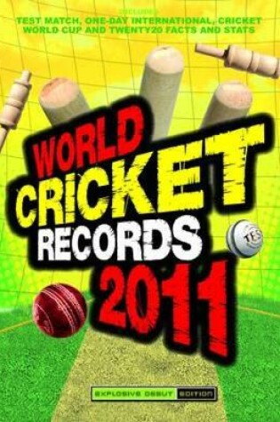 Cover of World Cricket Records 2011