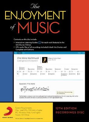 Cover of The Norton Recordings to accompany the Enjoyment of Music, 12e
