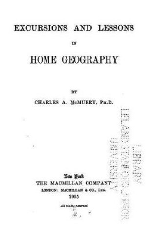 Cover of Excursions and Lessons in Home Geography