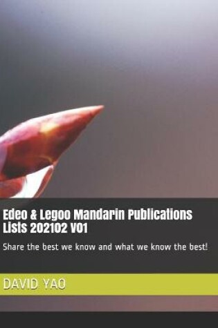 Cover of Edeo & Legoo Mandarin Publications Lists 202102 V01