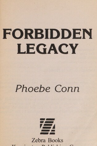 Cover of Forbidden Legacy