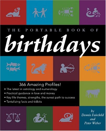 Book cover for The Portable Book of Birthdays