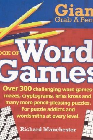 Cover of Giant Grab A Pencil Book of Word Games