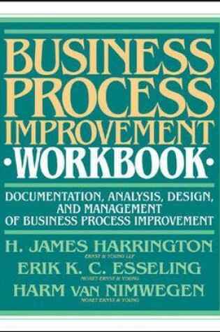 Cover of Business Process Improvement Workbook: Documentation, Analysis, Design, and Management of Business Process Improvement