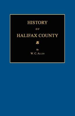 Book cover for History of Halifax County [North Carolina]