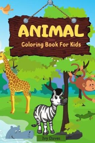 Cover of Animal Coloring Book for Kids