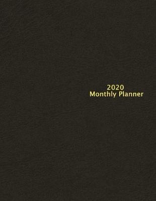 Book cover for 2020 Monthly Planner