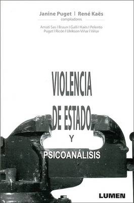 Book cover for Violencia de Estado y Psicoanalisis