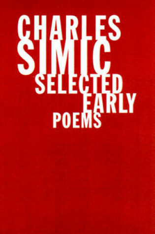 Cover of Charles Simic