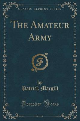 Book cover for The Amateur Army (Classic Reprint)