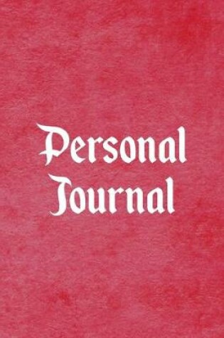 Cover of Personal Journal