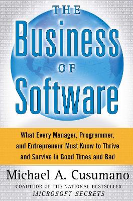 Book cover for The Business of Software