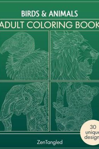 Cover of Adult Coloring Books: Birds & Animals