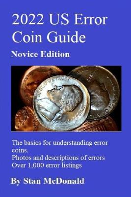 Book cover for 2022 US Error Coin Guide