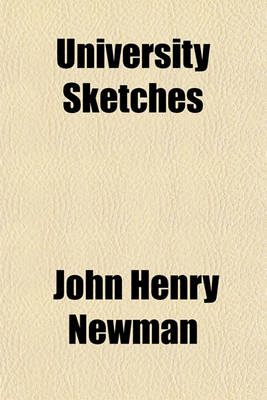 Book cover for University Sketches