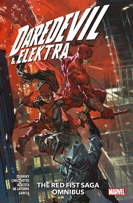 Book cover for Daredevil & Elektra: The Red Fist Saga Omnibus