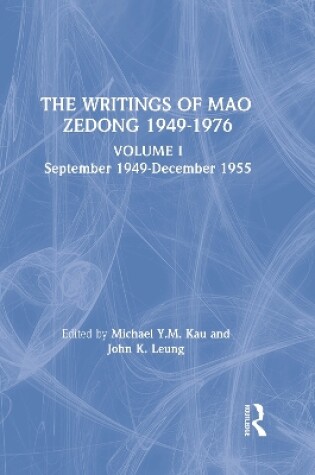 Cover of Writings: v. 1: 1949-55