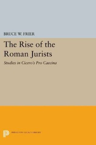 Cover of The Rise of the Roman Jurists