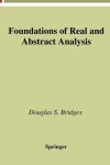 Book cover for Foundations of Real and Abstract Analysis