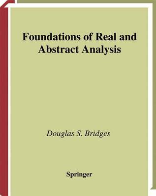 Cover of Foundations of Real and Abstract Analysis