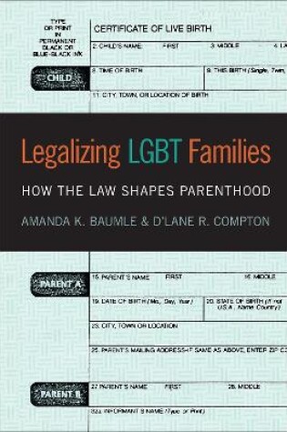 Cover of Legalizing LGBT Families