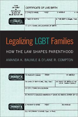 Book cover for Legalizing LGBT Families