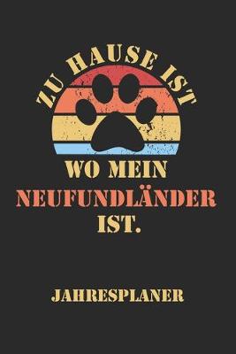Book cover for NEUFUNDLAENDER Jahresplaner