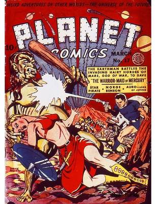 Book cover for Planet Comics 17