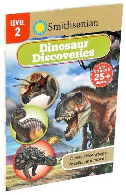 Book cover for Smithsonian Reader Level 2: Dinosaur Discoveries