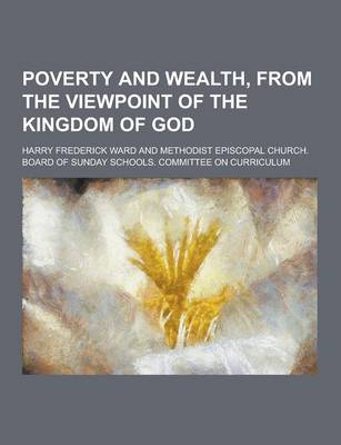 Book cover for Poverty and Wealth, from the Viewpoint of the Kingdom of God