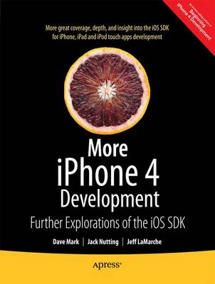 Book cover for More iPhone 4 Development