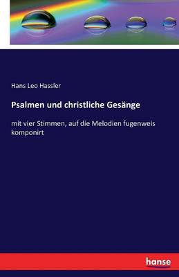 Book cover for Psalmen und christliche Gesange