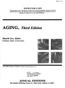 Cover of Aging