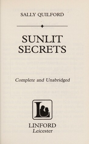 Book cover for Sunlit Secrets