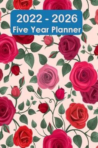 Cover of 2022-2026 Monthly Planner 5 Years - Dream it - Plan it - Do it