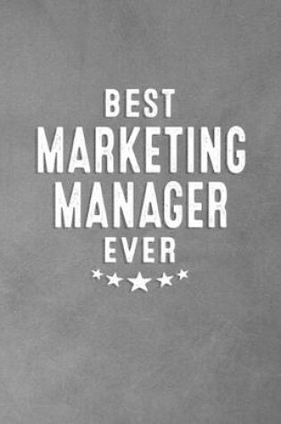 Cover of Best Marketing Manager Ever
