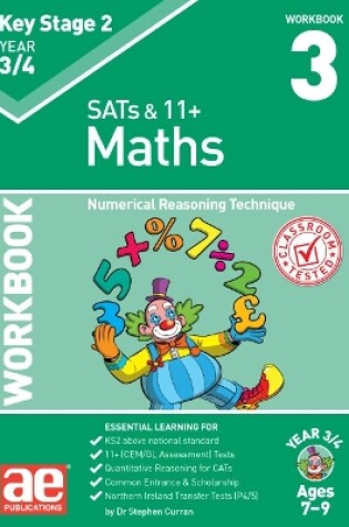 Cover of KS2 Maths Year 3/4 Workbook 3